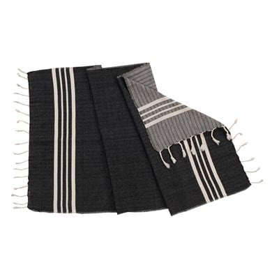 Hand Towel Krem Sultan Peshkir Black