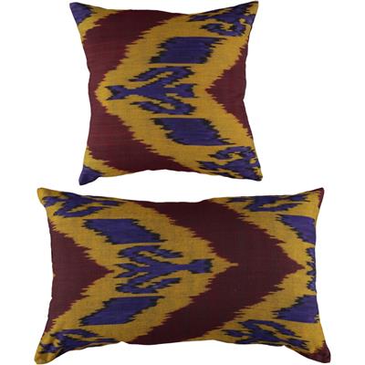 Ikat Ikat Cushion Cover Multi Color 03