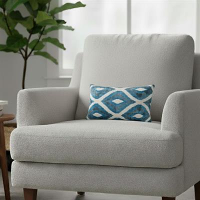 Ikat Ikat Cushion Cover Blue
