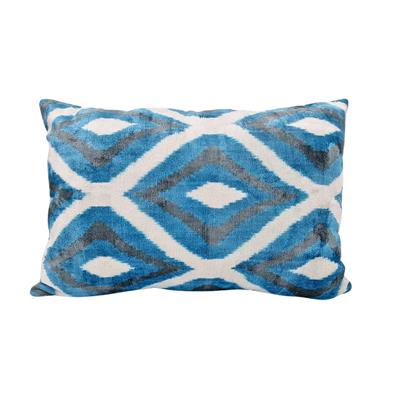 Ikat Ikat Cushion Cover Blue