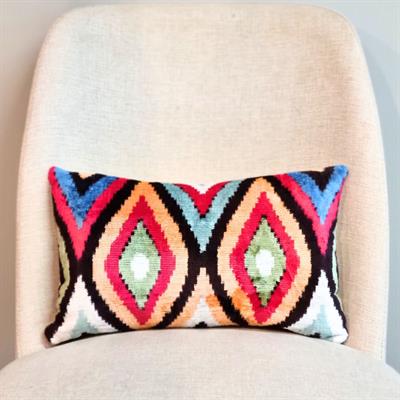 Ikat Ikat Cushion Cover Colors Baklava