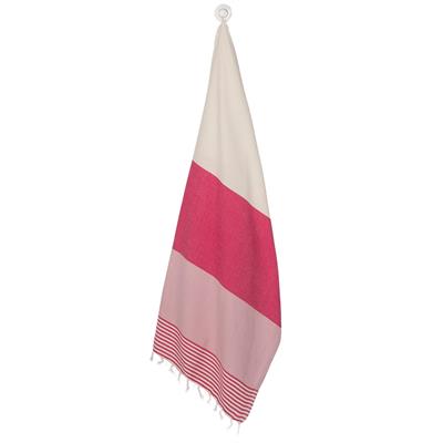 Twin Sultan Peshtemal Fuchsia - Rose Pink - Natural
