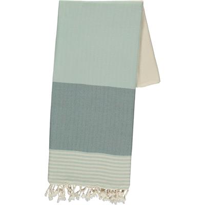 Twin Sultan Peshtemal Mint Green - Almond Green - Natural