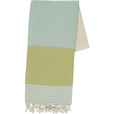 Twin Sultan Peshtemal Mint Green - Green - Natural