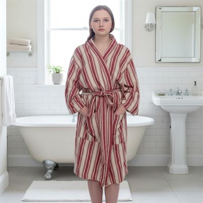 Karakız Bathrobe Kimono Bordeaux