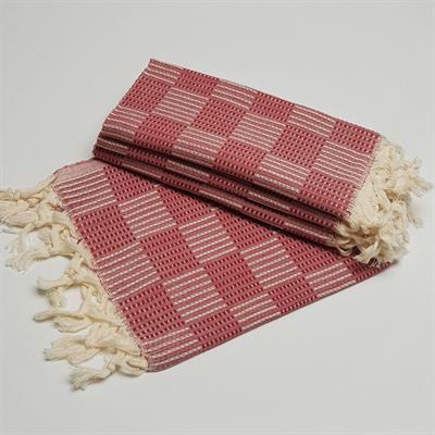 Square Peshkir Bordeaux