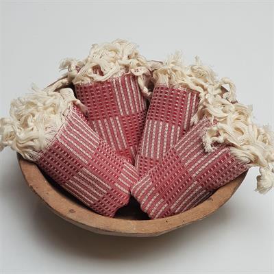 Square Peshkir Bordeaux