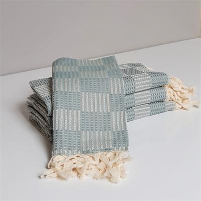 Square Peshkir Almond Green