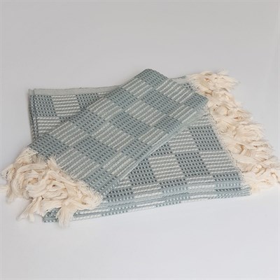 Square Peshkir Almond Green