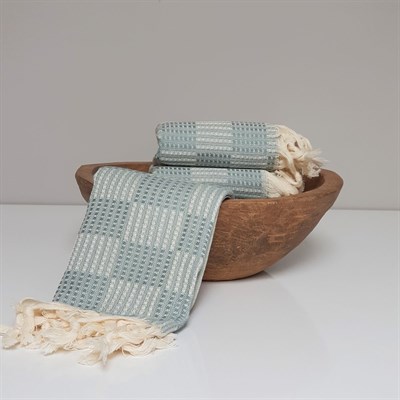 Square Peshkir Almond Green
