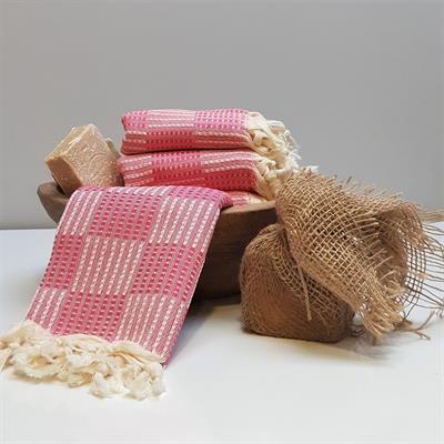 Square Peshkir Fuchsia