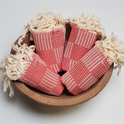 Square Peshkir Red