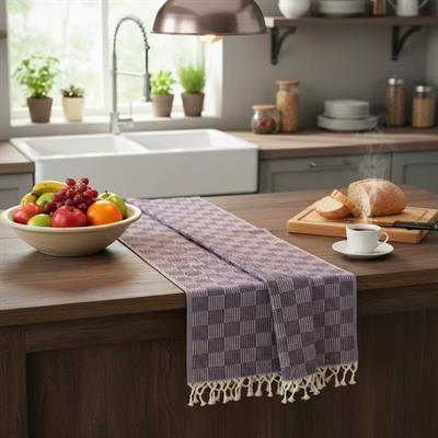 Square Peshkir Dark Purple