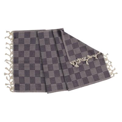 Square Peshkir Dark Purple