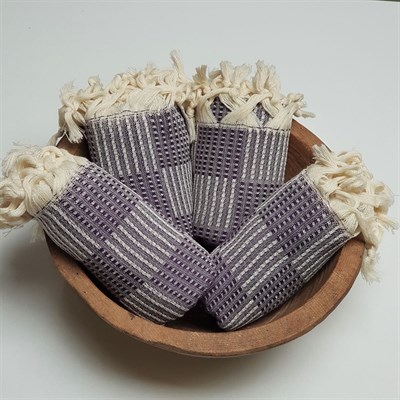 Square Peshkir Dark Purple