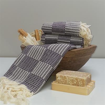 Square Peshkir Dark Purple