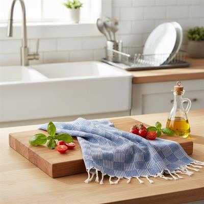 Square Peshkir Royal Blue