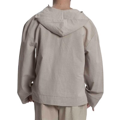 Ken with hood Blouse Taupe