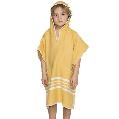 Krem Sultan Kids Poncho Yellow