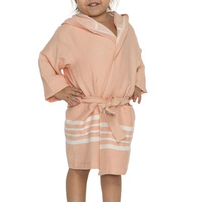 Krem Sultan with Hood Kids Bathrobe Melon