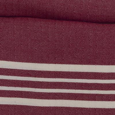 Krem Sultan XL Throw Bordeaux
