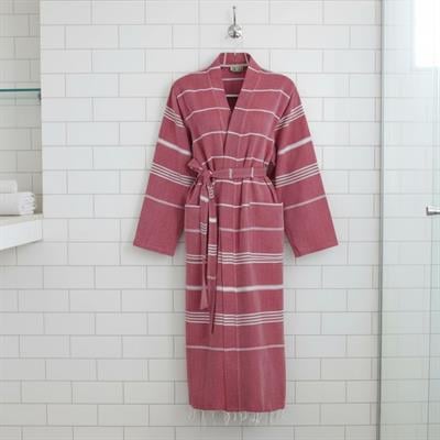 Leyla Bathrobe Kimono Bordeaux