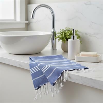 Leyla Peshkir Royal Blue