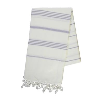 Leyla Peshtemal White - Lilac