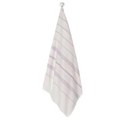 Leyla Peshtemal White - Lilac