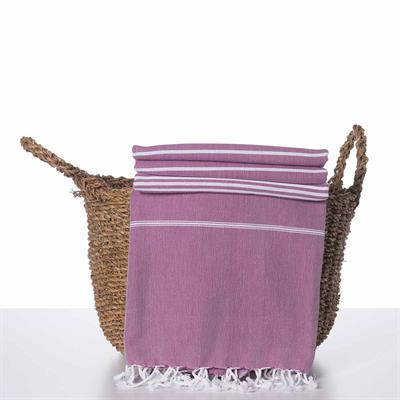 Leyla XL Pike ve Koltuk Şalı Açık Mor