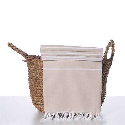 Leyla XL Throw Beige