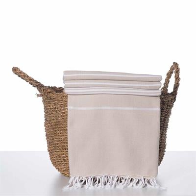 Leyla XL Pike ve Koltuk Şalı Bej