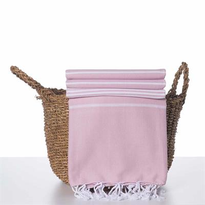 Leyla XL Pike ve Koltuk Şalı Gül Pembe