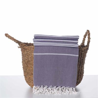 Leyla XL Throw Dark Purple