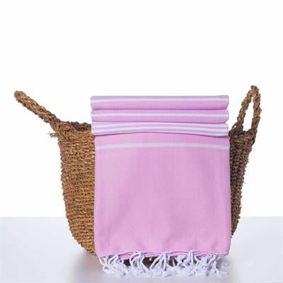 Leyla XL Pike ve Koltuk Şalı Pembe