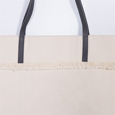 Mars Bag Natural - Dark Grey