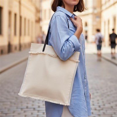 Mars Bag Natural - Dark Grey