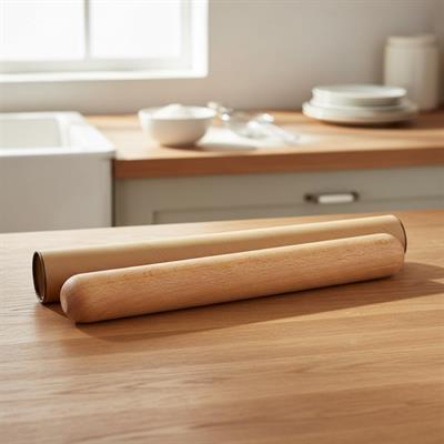 Solid Wooden Roller Sade Home Accessories Natural