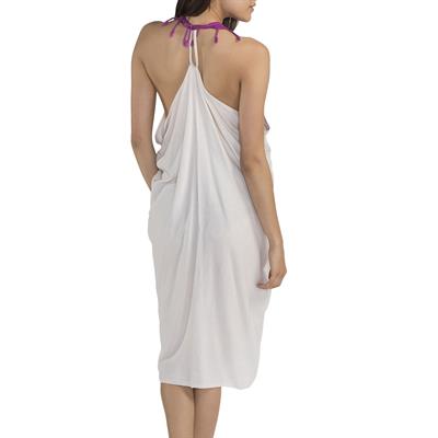 Minzi Pareo Natural - Light Purple