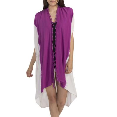 Minzi Pareo Natural - Light Purple