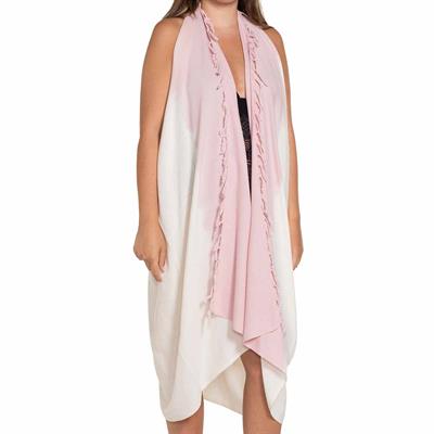 Minzi Pareo Natural - Rose Pink