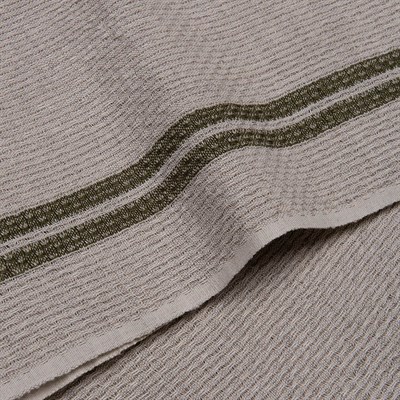 Honeycomb Peshtemal Dark Grey - Khaki