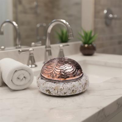 Pumice Stone with Copper Pumice Stone Multi Color 01