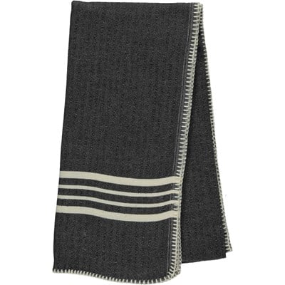 Sultan Stitched Peshtemal Black