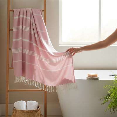 Sultan CP Peshtemal Rose Pink