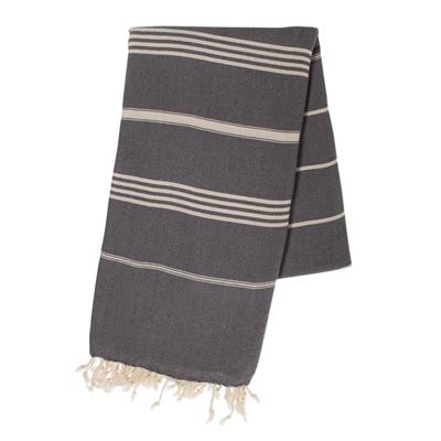 Sultan CP Peshtemal Dark Grey