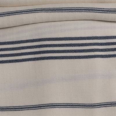 Sultan CP Throw Natural - Navy