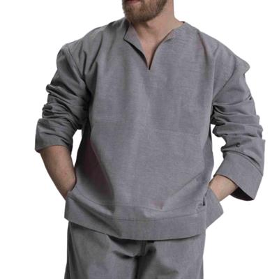 Stone Printed Blouse Dark Grey