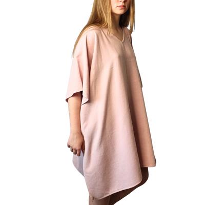 Stone Sultan V Neck Tunic Rose Pink