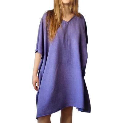Stone Sultan V Neck Tunic Violet